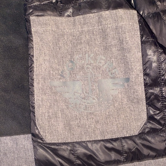 Dockers Wool Jacket with Quilted Bib - Picture 12 of 16